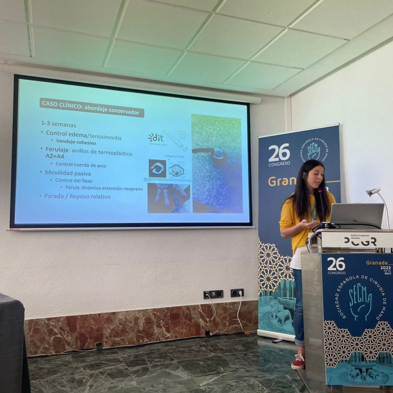 2023 Ponència Congreso nacional cirugía y terapia de mano en Granada