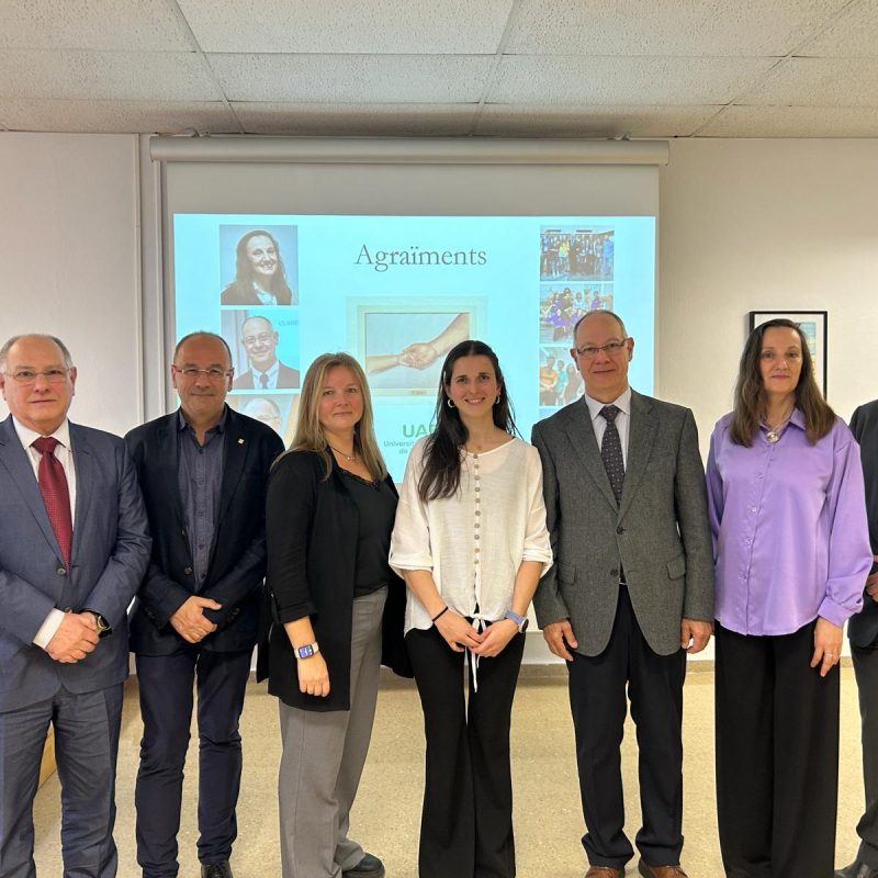 Defensa de la tesi i títol de Doctora per la Universitat Autònoma de Barcelona, març de 2024