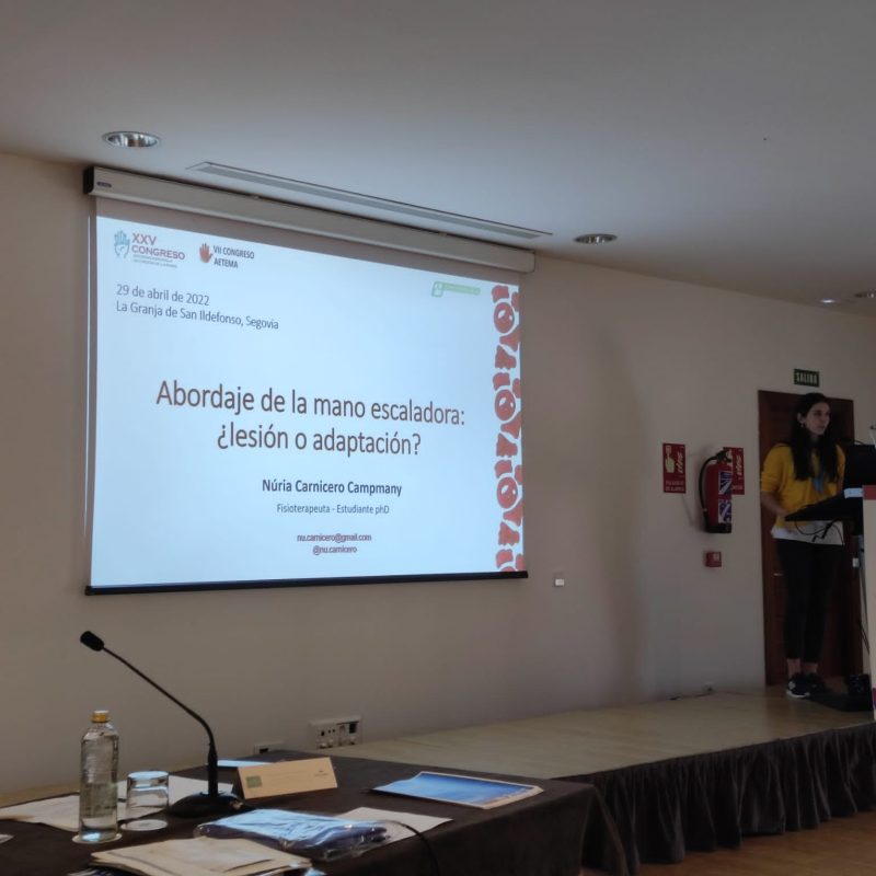 Congreso nacional cirugía, amb les Dra Eva López Rivera, Dra Vanesa España i Dra Inma Garrido