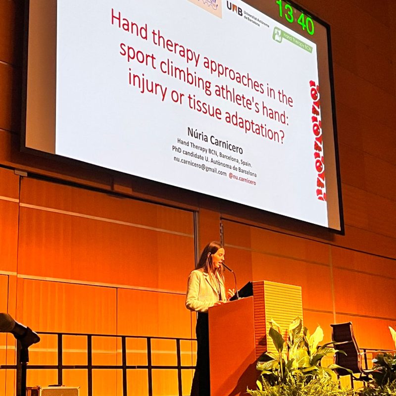 Maig 2023, Ponència al Congrés Europeu cirurgia i teràpia de mà a Rimini, Itàlia